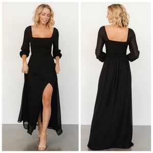 Baltic Born Giselle Black Maxi Dress